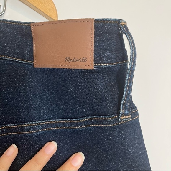 NWT Madewell Curvy High-Rise Skinny Jeans in Woodland Wash Size 37T - Picture 13 of 16